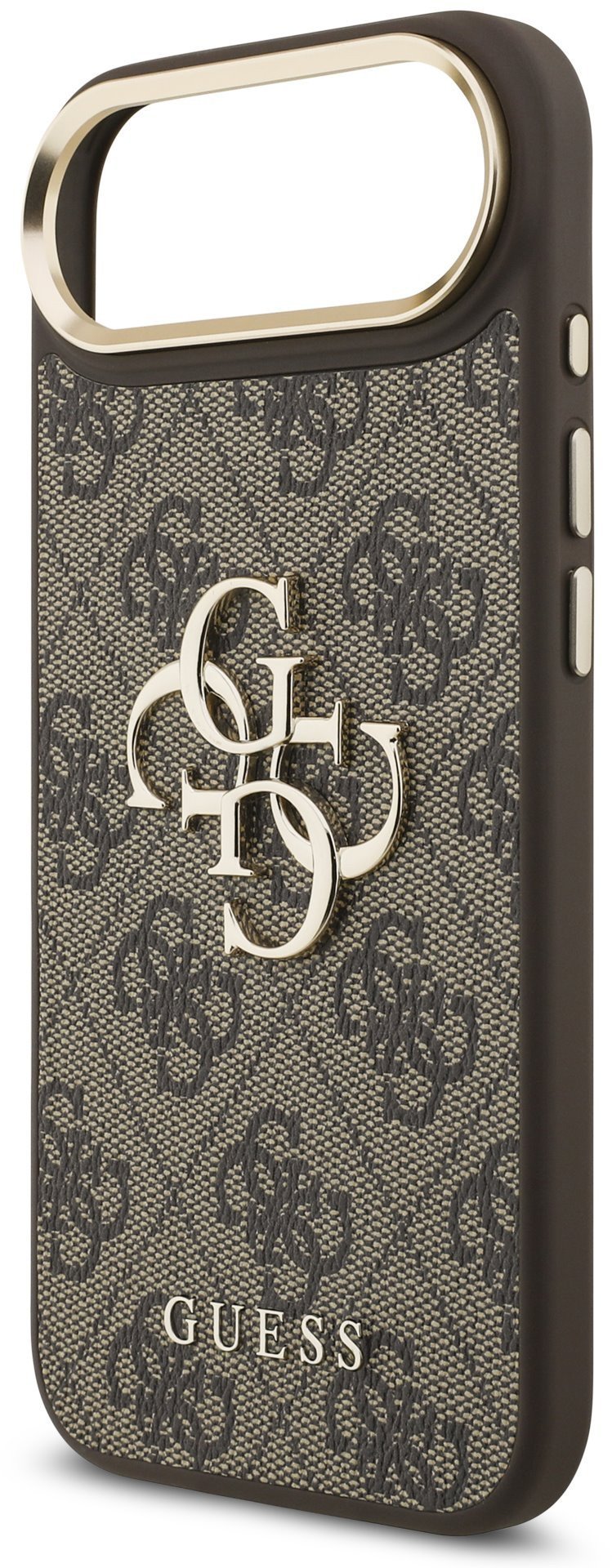 Etui Guess 4G Big 4G Classic Logo do iPhone Air brązowy złoty