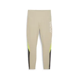 Damskie Legginsy PUMA PUMA FIT EVERSCULPT MESH FASHION HW 7/8 52479890 – Beżowy - Legginsy - miniaturka - grafika 1
