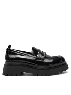 Pepe Jeans Loafersy PLS10415 Czarny - Półbuty damskie - miniaturka - grafika 1
