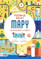 Książki edukacyjne - Mapy. Poznaję świat z naklejkami - miniaturka - grafika 1