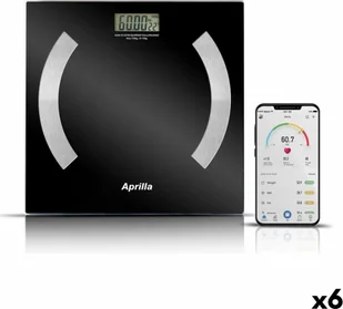 Aprilla Cyfrowa waga z Bluetooth Aprilla 6 Sztuk - Termometry domowe - miniaturka - grafika 1
