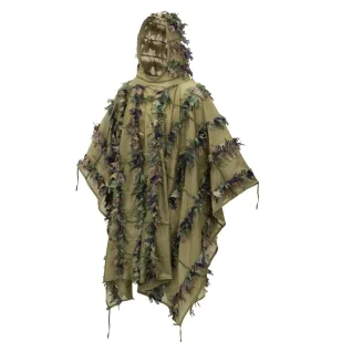 Poncho maskujące Helikon-Tex LEAF GHILLIE Poncho - us woodland - Odzież taktyczna i umundurowanie - miniaturka - grafika 1