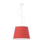 Lampy sufitowe - LYSNE Designerska lampa wisząca TUNIS - kolor czerwony 14563/1 - KOLOR CZERWONY - miniaturka - grafika 1