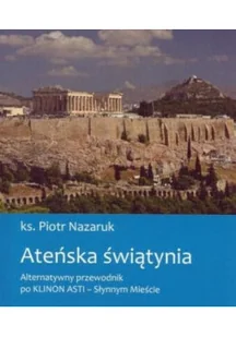 Ateńska świątynia - Książki o kulturze i sztuce - miniaturka - grafika 1