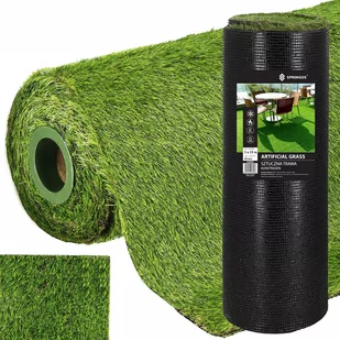Sztuczna Trawa Z Rolki 1 M Na Taras Balkon Boisko Miękka 45 Mm - Wykładziny - miniaturka - grafika 1