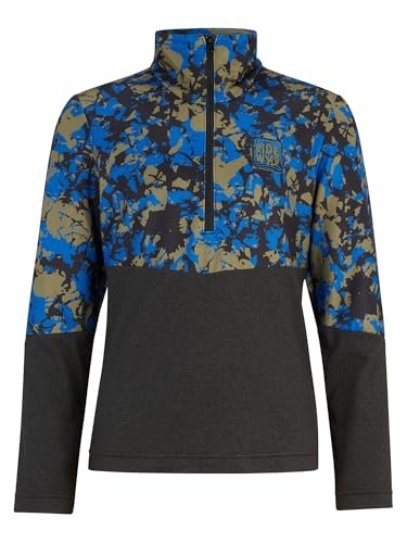 Ziener Unisex dziecięca bluza narciarska, bluza narciarska, koszulka funkcyjna, ciepła, elastyczna, z recyklingu