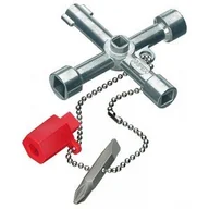 Klucze i nasadki - Knipex Klucz wielofunkcyjny do szaf sterowników 76 mm - miniaturka - grafika 1