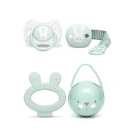 Smoczki uspokajające - Suavinex Zestaw podarunkowy | Baby Set miętowy | Suavinex Hygge Baby sauvinex-306629 - miniaturka - grafika 1