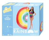 Materace dmuchane i koła do pływania - Materac dmuchany Tęcza - miniaturka - grafika 1