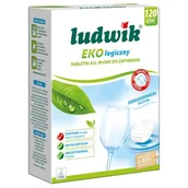 Akcesoria i części do zmywarek - Tabletki do zmywarek LUDWIK All in One Ekologiczne 120 szt - miniaturka - grafika 1