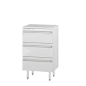 Szafki łazienkowe - Szafka Stojąca z Blatem ATHOS 50 cm ST - miniaturka - grafika 1