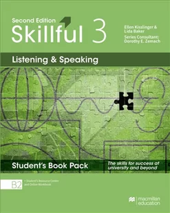 Kisslinger Ellen, Baker Lida Skillful 2nd ed. 3 Listening &amp; Speaking SB - Książki do nauki języka angielskiego - miniaturka - grafika 2