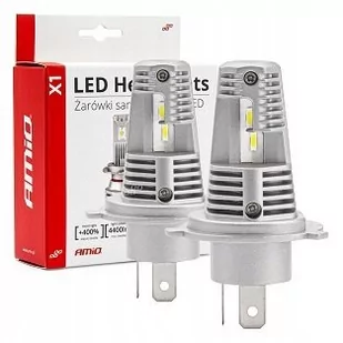 ŻARÓWKA ŻARÓWKI SAMOCHODOWE LED X1 Series H4 Amio - Żarówki samochodowe - miniaturka - grafika 1