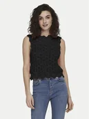 Bluzki damskie - ONLY Bluzka Luna 15291602 Czarny Regular Fit - miniaturka - grafika 1