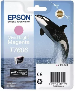 Epson T7606 (C13T76064010) - Tusze oryginalne - miniaturka - grafika 1