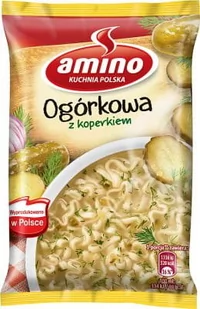 Amino Zupa instant Ogórkowa z koperkiem 61 g - Zupy w płynie - miniaturka - grafika 1