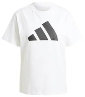 Koszulki i topy damskie - adidas Damska koszulka z grafiką PWR 3, S, biała - miniaturka - grafika 1