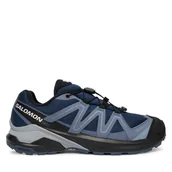 Buty trekkingowe damskie - Trekkingi Salomon Examotion Gtx W L49137100 Granatowy - miniaturka - grafika 1