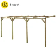 Kratki i pergole - Vidaxl Pergola Przyścienna 2X5X2,2 M, Impregnowana Sosna, Klasa B - miniaturka - grafika 1