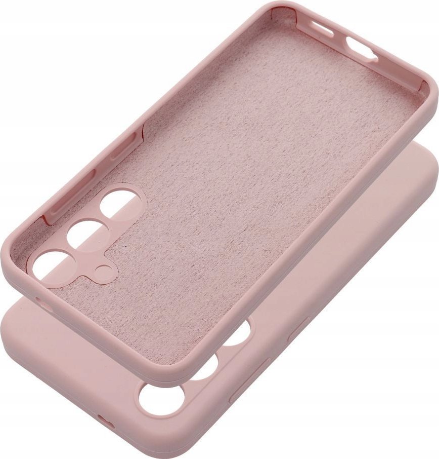 OEM Futerał SILICONE 2mm do SAMSUNG A55 5G pudrowy róż