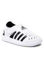Buty dla dziewczynek - Adidas Sandały Water Sandal X GW0387 Biały - miniaturka - grafika 1