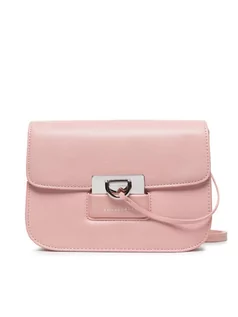 Torebki damskie - Trussardi Torebka Ivy Crossbody Md 75B01230 Różowy - grafika 1