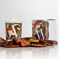 Świece - Świeca zapachowa Firewood & Orange Zest  - Drewno i skórka pomarańczy 70 gr - miniaturka - grafika 1