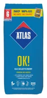 Kleje i inne preparaty budowlane - Zaprawa klejowa uelastyczniona OK 25 kg Atlas - miniaturka - grafika 1