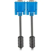 Kable komputerowe i do monitorów - LANBERG Kabel VGA VGA 5 m - miniaturka - grafika 1