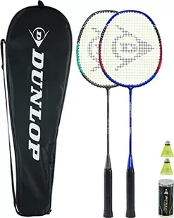 DUNLOP Nitro-Star Ax10 zestaw do badmintona czarny/niebieski/czerwony/zielony/szary/biały jeden rozmiar - Badminton - miniaturka - grafika 1