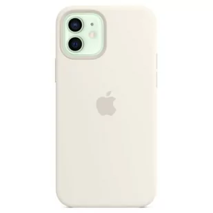 APPLE Etui Silicone Case do iPhone 12/12 Pro Biały | MHL53ZM/A - Etui i futerały do telefonów - miniaturka - grafika 1