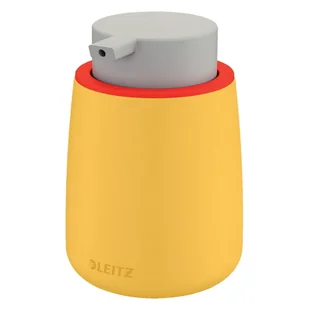 Dozownik z pompką na płyn dezynfekujący/mydło 300ml LEITZ COSY ceramiczny żółty ciepły /54040019/ !dostępność 30-01-2021! ES1507-6 - Dezynfekcja - miniaturka - grafika 3