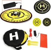 Akcesoria do drona - SunnyLife MATA LĄDOWISKO PODŚWIETLANE DO DRONA 70 CM DJI MAVIC PRO MINI - miniaturka - grafika 1