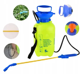 Opryskiwacz Ręczny z Szelkami Spryskiwacz Ciśnieniowy Lanca Szelki 5 L - Opryskiwacze Opryskiwacz Ręczny z Szelkami Spryskiwacz Ciśnieniowy Lanca Szelki 5 L - Opryskiwacze - miniaturka - grafika 1