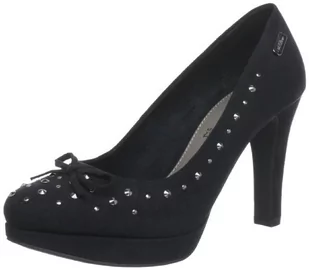 s.Oliver Casual 5-5-22417-21 czółenka damskie, czarny - Czarny (Black 001) - 40 EU - Czółenka - miniaturka - grafika 1