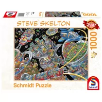Schmidt Puzzle PQ 1000 Steve Skleleton Kosmiczna kolonia - - Puzzle - miniaturka - grafika 1