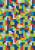 Opakowania i torebki na prezenty - Papier Premium Bambini Bricks - miniaturka - grafika 1