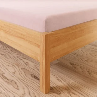 Prześcieradło jersey z gumką, kolor jasny różowy, Dreamy Premium, rozmiar: 180x200 cm - Prześcieradła - miniaturka - grafika 1