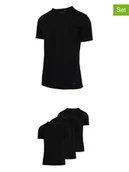 Koszulki męskie - Fila Koszulki (3 szt.) w kolorze czarnym - miniaturka - grafika 1