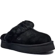 Kapcie damskie - UGG Skórzane obuwie domowe DISQUETTE - miniaturka - grafika 1