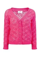 Swetry damskie - myMo Damski kardigan z dzianiny 12426980, różowy, XS, Rosa, XS - miniaturka - grafika 1