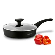 Patelnie - Patelnia Indukcja Pokrywka Gaz Nieprzywierajaca Starke Pro Dante 24 cm - miniaturka - grafika 1