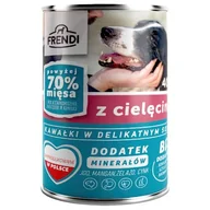 Mokra karma dla psów - Frendi Mokra Karma Dla Dorosłych Psów Z Kawałkami Cielęciny W Sosie 400 g - miniaturka - grafika 1