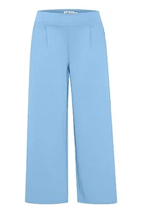 ICHI Damskie spodnie IHKATE SUS Wide PA luźne spodnie, 164132/Little Boy Blue, S, 164132 / Little Boy Blue, S - Spodnie damskie - miniaturka - grafika 1