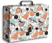 Teczki i skoroszyty - Penmate Teczka z rączką B4 Jumbo Leniwce - miniaturka - grafika 1