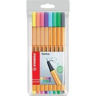 Cienkopisy - Stabilo SCHWAN Cienkopis 0.4mm 8kol pastel Point 88/8-01 - miniaturka - grafika 1