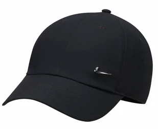 Czapka NIKE z daszkiem Dri-FIT Club Bejsbolówka Czarna r L/XL - Czapki damskie - miniaturka - grafika 1