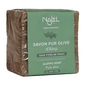 Mydła - Najel, mydło z Aleppo, 100% oliwa z oliwek, 190 g - miniaturka - grafika 1