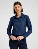 Koszule damskie - DAMSKA KOSZULA JEANSOWA LEE CLASSIC SHIRT NOT MY TYPE 112370960 - Lee - miniaturka - grafika 1