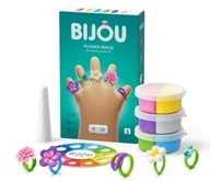 Zabawki kreatywne - Hey Clay Bijou - Flower rings - TM Toys - miniaturka - grafika 1